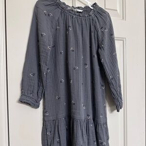 Grey Floral Dress from H&M